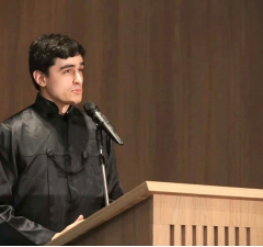 Advogado com autismo emociona plateia ao prestar compromisso em Maringá