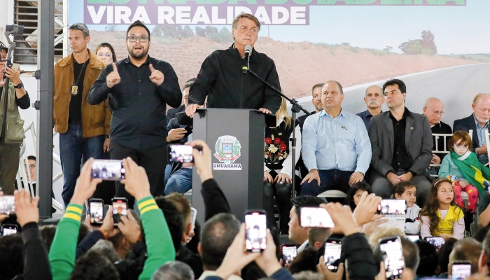 Hospitalidade e alegria marcam vinda de Bolsonaro à Umuarama
